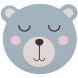 Плейсмат для сервировки TOGO Kids, круг, 38см, голубой ZICZAC ZZ0546BLUE