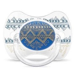 Пустушка Couture фізіологічна +18 місяців, темно-синя Suavinex 304233, Синій, 1