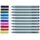 Ручка капілярна Faber-Castell Grip Finepen 0,4 мм Тепло-сірий 22575