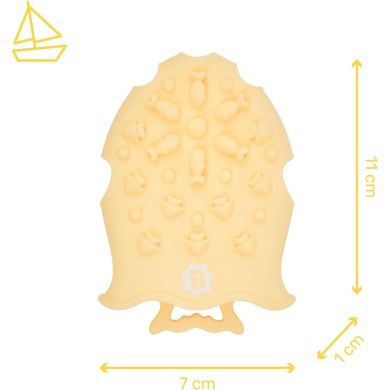 Силіконова масажна щітка Badabulle B032007
