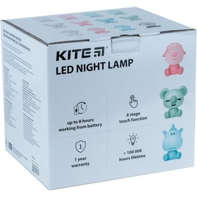 Світильник-нічник LED з акумулятором Unicorn , білий Kite K24-491-1-1, Білий