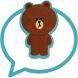 Закладка металева YES Line Friends 707832