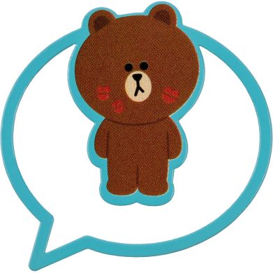 Закладка металева YES Line Friends 707832