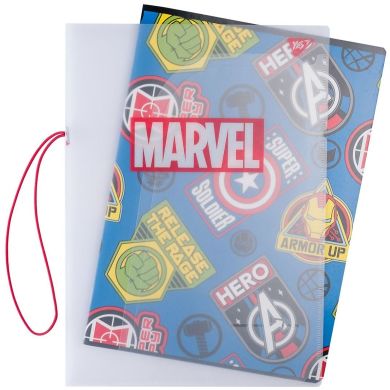 Тетрадь А4/48 кл. в пластиковой папке с рисунком MARVEL HERO YES 764426