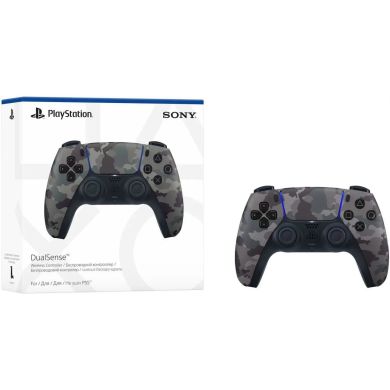 Бездротовий контролер DualSense (PS5) Grey Camo PlayStation 958826