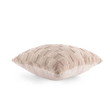 Декоративна подушка RAVA 45x45 см, сірокоричневий Tiseco 3589TAUPE