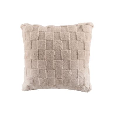Декоративна подушка RAVA 45x45 см, сірокоричневий Tiseco 3589TAUPE