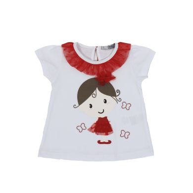 Детская Футболка Dr. Kid 12M Белый DK379/PV20