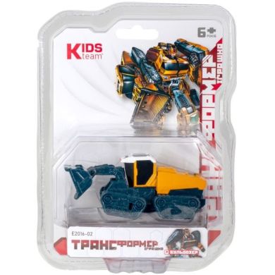 Іграшка-трансформер Бульдозер KIDS TEAM E2016-02
