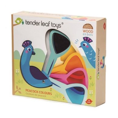 Игрушка из дерева Цвет павлина Tender Leaf Toys TL8338