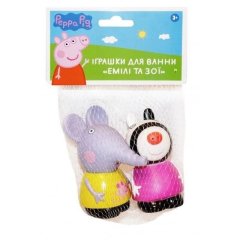 Іграшки для ванни Емілі та Зої Peppa Pig 122261