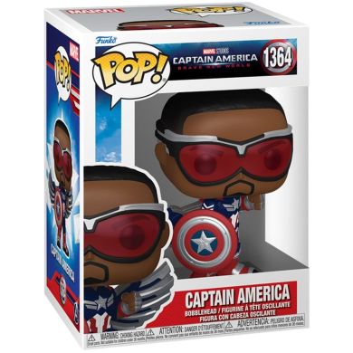 Игровая фигурка FUNKO POP! серии Капитан Америка: Чудесный новый мир КАПИТАН АМЕРИКА 75990