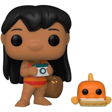 Ігрова фігурка FUNKO POP! серії Ліло та Стіч ЛІЛО З РИБКОЮ 55621