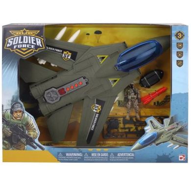 Ігровий набір Chap Mei Солдати Air Hawk Attack Plane/Штурмовик, 545160 545160
