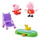 Игровой набор PEPPA FIGURINES серии Моменты с Пеппой &ndash; СЕСТРИЧКИ НА ПРОГУЛКЕ G0528