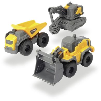 Игровой набор Вольво. Микростроители, 2 вида, 3+ Dickie 3722009