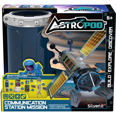 Игровой набор с фигуркой ASTROPOD МИССИЯ &laquo;ПОСТРОИ СТАНЦИЮ СВЯЗИ&raquo; (детали станции, фигурка) 80333