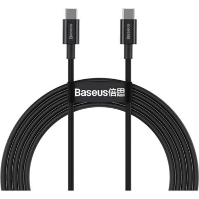 Кабель Baseus Type-C/Type-C 100W 1m CATYS-B01 чорн