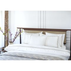 Комплект постіль SIENNA WHITE-SILVER, евророзмір PEPPERHOME SIENNA 0146, евророзмір
