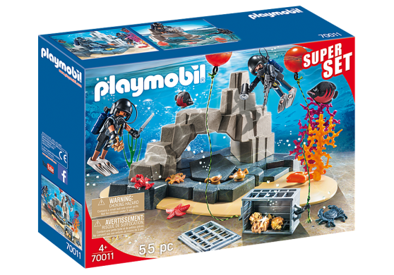 Конструктор Playmobil Super set Тактичний дайвінг 70011
