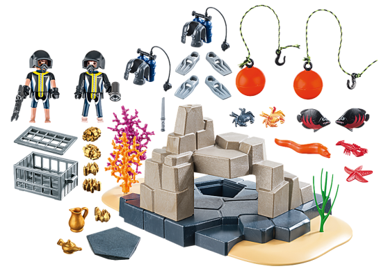 Конструктор Playmobil Super set Тактичний дайвінг 70011