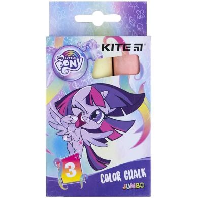 Крейда кольорова Jumbo, 3 кол. My Little Pony Kite LP21-077