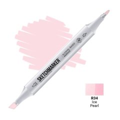 Маркер спиртовой двухсторонний Sketchmarker Ice Pearl SM-R034