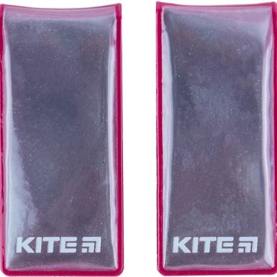 Набор магнитных клипс светоотражающих, лиловые Kite K23-113-4.