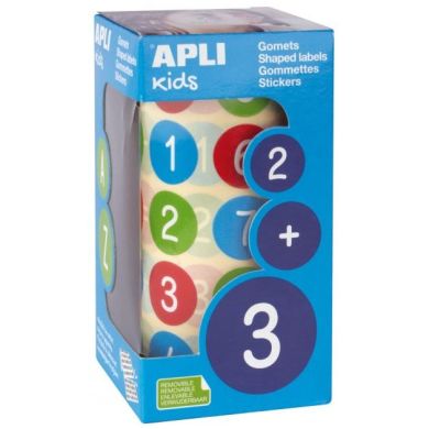 Набір стрічок з кольоровими стикерами ApliKids Асорті 20 мм 15127