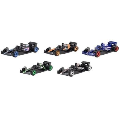 Набір з 5 базових болідів &laquo;F1 2024&raquo; Hot Wheels JGF58