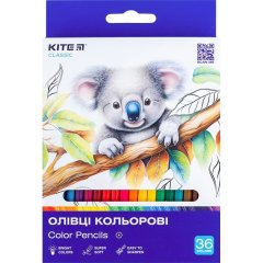 Олівці кольорові, 36 шт. Kite Classic K-057