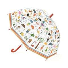 Дитяча парасолька DJECO «Під дощем» DD04809, Різнокольоровий