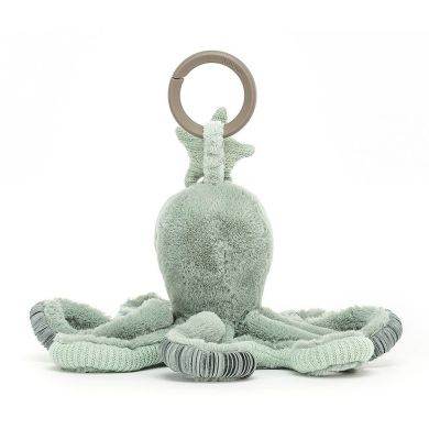 Подвеска мягкая игрушка Осьминог Jellycat (Джелликэт) Little 13x16 ODY2AT, Бирюзовый