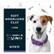 Пластилін восковий, 8 кольорів, 160 г. Kite Dogs KITE K22-082