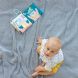 Розвивальна книжка для коляски Taf Toys Що одягне ведмедик Пол 12605, Блакитний