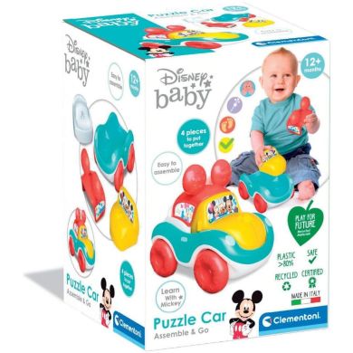 Развивающая игрушка Clementoni Puzzle Car, серия Disney Baby Clementoni 17722