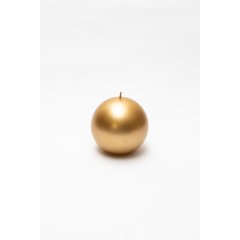 Свічка куля Золотий оксамит 90мм Candele Firenze BL000090V024 8026159011775