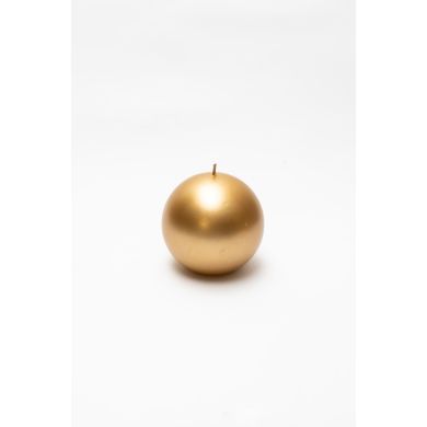 Свічка куля Золотий оксамит 90мм Candele Firenze BL000090V024 8026159011775