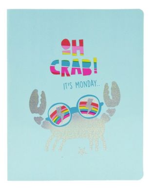 Тека з двома кільцями NeoFuntastic Oh Crab PM00230051