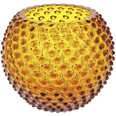 Ваза для квітів Amber Kugel велика KLIMCHI Жовтий 8460/20.5-85/15, 20