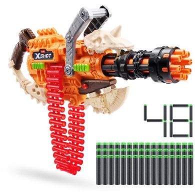 X-Shot Быстрострельный бластер Insanity Horrorfire Dread Hammer (48 патронов), 36733