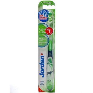 Зубная щетка Jordan Individual Clean Средняя 6550391 7038516550422