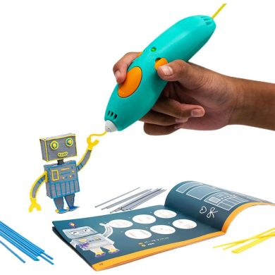 3D-ручка 3Doodler Start Plus для дитячої творчості базовий набір Креатив (72 стрижні) SPLUS