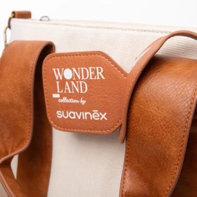 Сумка для мами Tote, Wonderland, бежева Suavinex 402806