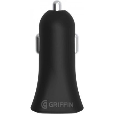 Автозарядка Griffin PowerJolt USB-C 18W с кабелем USB-C to Lightning GP-083-BLK