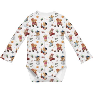 Боди 12-18 длинный рукав My Little Pie Golden Bears/BLS005
