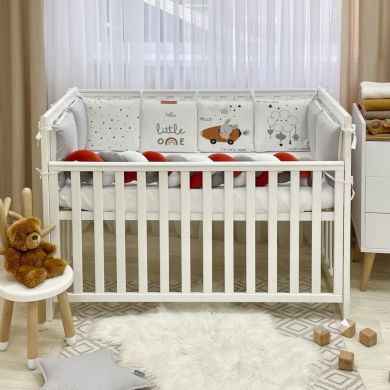 Бортики Арт Дизайн бортик + коса + простирадло Морква Msonya 0739630
