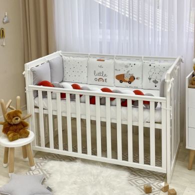 Бортики Арт Дизайн бортик + коса + простирадло Морква Msonya 0739630