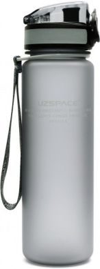 Пляшка для води UZSPACE Wasser 500 мл Серая 3026, Серый