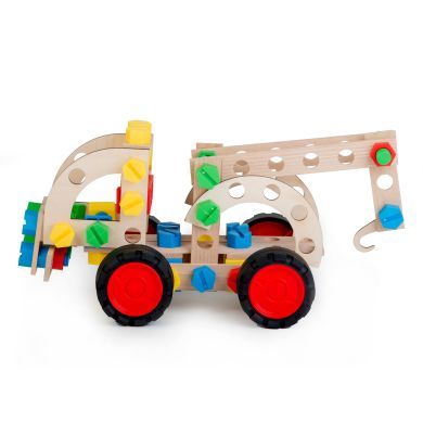 Винтовой конструктор Alexander Junior Тягач-погрузчик 3 в 1 102 детали 2157